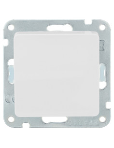 PULSADOR EMPOTAR BLANCO