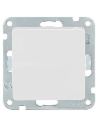 PULSADOR EMPOTAR BLANCO