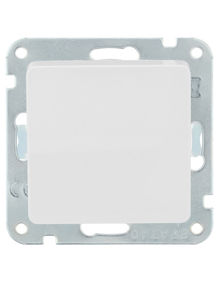 PULSADOR EMPOTAR BLANCO