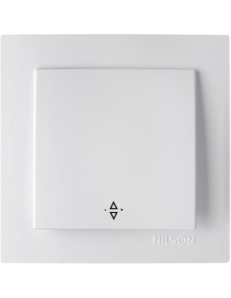 CONMUTADOR EMPOTRAR BLANCO 10 A
