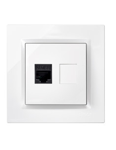 TOMA RJ45 CAT 5E BLANCO 16 A 2