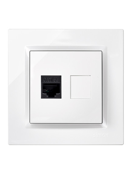TOMA RJ45 CAT 5E BLANCO 16 A