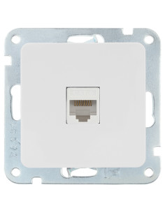 TOMA RJ45 CAT 6 BLANCO