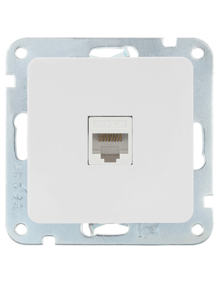 TOMA RJ45 CAT 6 BLANCO