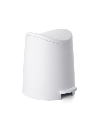 CUBO PEDAL BAÑO STAND. BLANCO 3 L