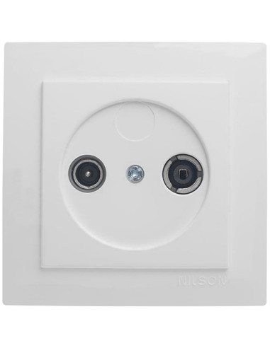 BASE TV EMPOTRAR BLANCO 9,5 MM