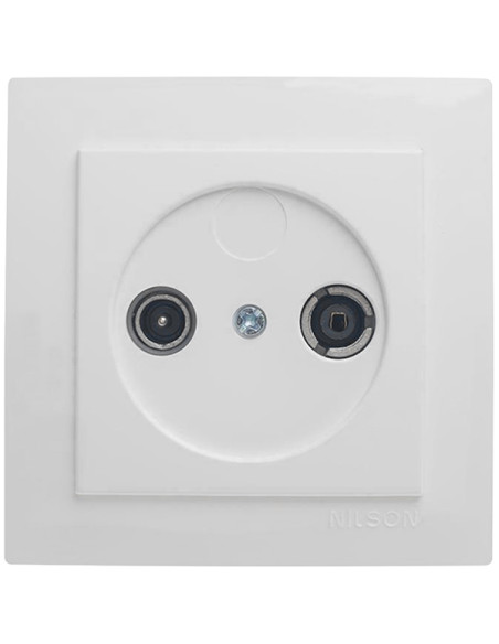 BASE TV EMPOTRAR BLANCO 9,5 MM