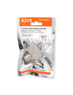 DISTRIBUIDOR ANTENA COAXIAL 2M + 1H BLINDADO AXIL 2