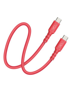 CABLE CONEXION SILICONE USB C / USB C 60W 1 M 2