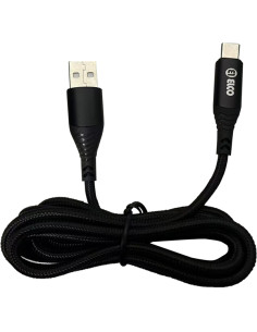 CABLE CONEXION CARGA RAPIDA TIPO USB-A/ USB C 3A 1,5 M 2