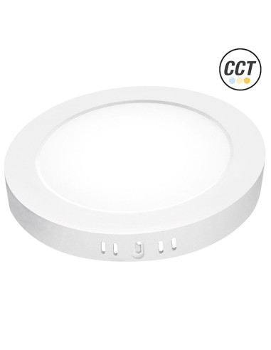 PLAFON LED SUPERFICIE REDONDO 3CCT 1980lm 21CM 18 W