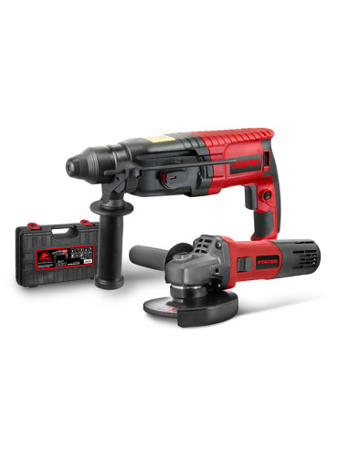 MARTILLO PERF + AMOLADORA 115 MM 800+780W