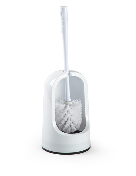ESCOBILLERO WC NUEVO BLANCO 14X14X40