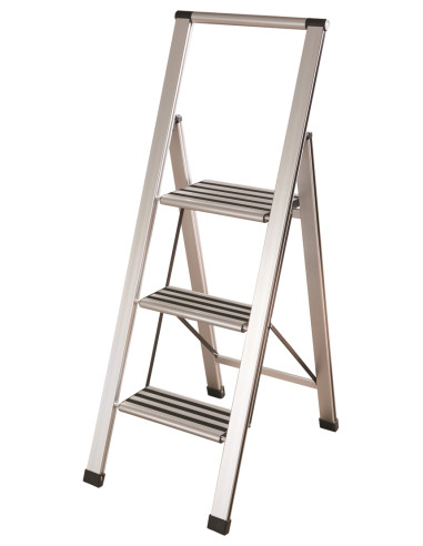 ESCALERA ALUMINIO 3 PELDAÑOS PROFER