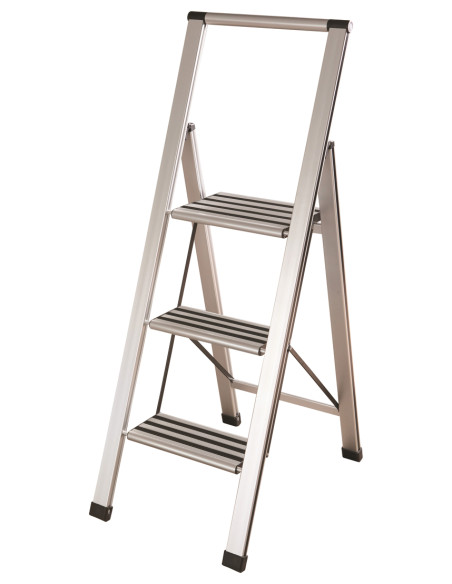 ESCALERA ALUMINIO 3 PELDAÑOS PROFER