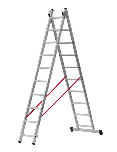 ESCALERA IND COMBI 2T 2X12 3,46/5,59M