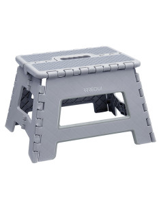 TABURETE MULTIUSO PLEGABLE GRI 29X22X39CM 2