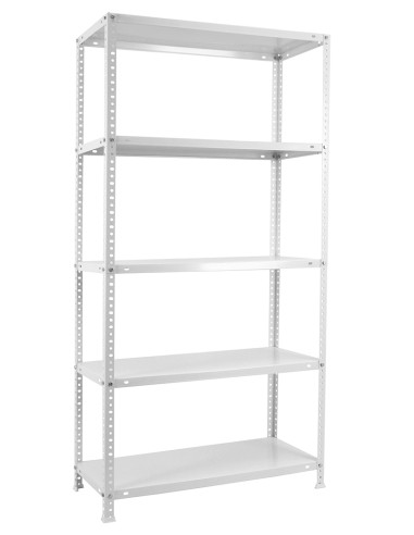 ESTANTERIA ECONOM 400 BLANCA 180X90X40