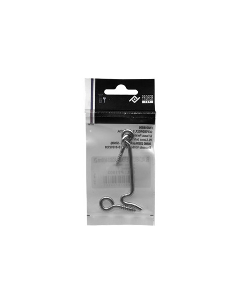 ALDABILLA C/RETENIDA ZN BL 4X80