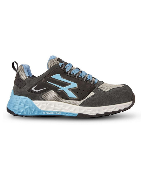 ZAPATO DEPORTIVO S1P PU+PL AZUL/NEGRA 38
