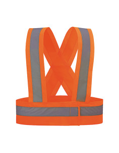 TIRANTES ALTA VISIBILIDAD NARANJA M 2