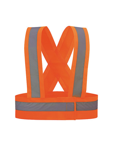 TIRANTES ALTA VISIBILIDAD NARANJA M