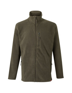 CHAQUETA POLAR C/CREMA VERDE M 2