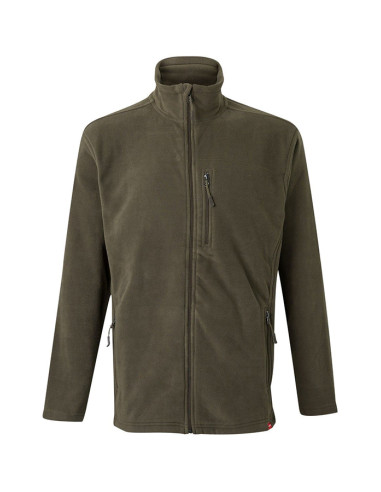CHAQUETA POLAR C/CREMA VERDE M
