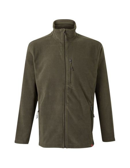 CHAQUETA POLAR C/CREMA VERDE M