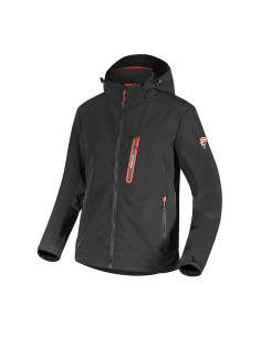 CHAQUETA SOFTSHELL DUCATI NEGRA M 2