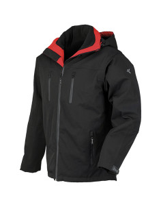 CHAQUETA SOFTSHELL FOXY NEGRA M 2