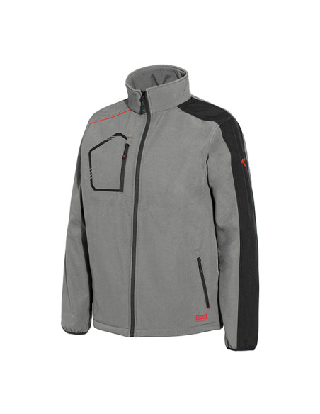 CHAQUETA SOFTSHELL GRIS L