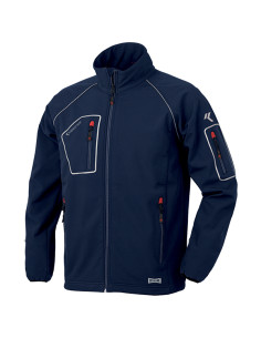 CHAQUETA SOFTSHELL AZUL L
