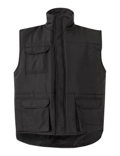 CHALECO ACOLCHADO NEGRO L 2