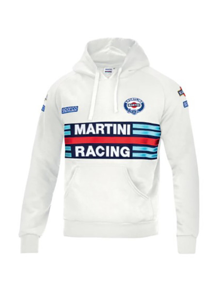 SUDADERA CAPUCHA BLANCA MARTINI MUJER M