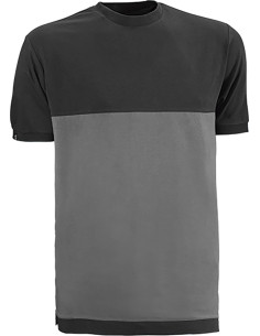 CAMISETA M/CORTA FENIX GRIS-NEGRO XXL 2