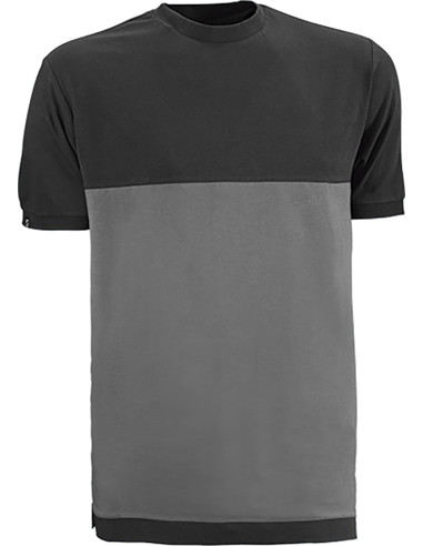 CAMISETA M/CORTA FENIX GRIS-NEGRO XXL