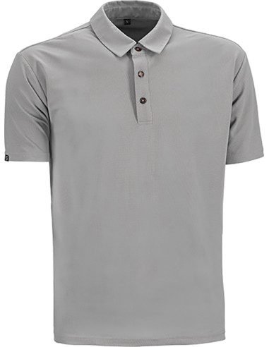 POLO M/CORTA NATURE TECH GRIS XL
