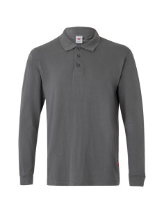 POLO M/LARGA ALGODON GRIS XXL 2