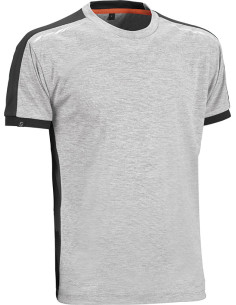CAMISETA M/CORTA ELITE PRO GRIS-NGR M 2