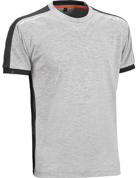 CAMISETA M/CORTA ELITE PRO GRIS-NGR M