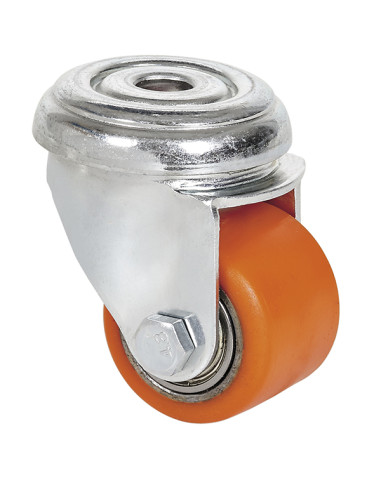 RUEDA VNB HIERRO PU VULCANIZADO 35 MM