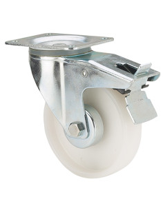 RUEDA FIJA TWIN LEX POLIAMIX 100 MM 2
