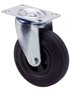 RUEDA GIR. TWIN LEX POLIAMIX-GOMA 100 MM 2