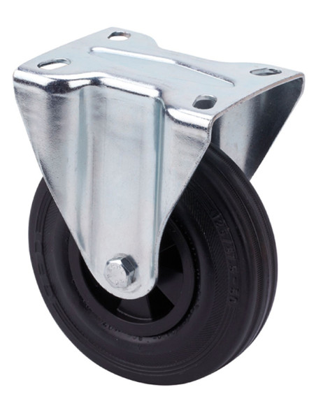 RUEDA FIJA TWIN LEX POLIAMIX-GOMA 100 MM