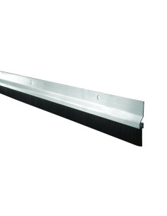 BURLETE ALUMINIO-CEPILLO PLATA 102 CM 2