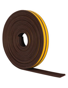 BURLETE CAUCHO MARRON 6MX9 MM 2