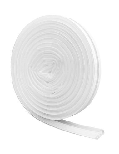 BURLETE SILICONA TRANSPARENTE 6MX9 MM