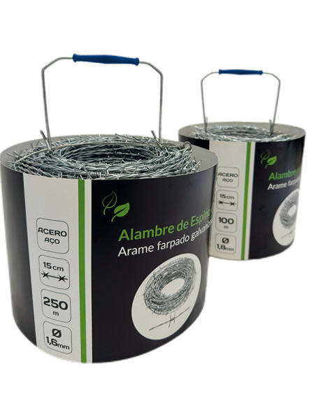 ALAMBRE ESPINO 15 CM R/250 1.6