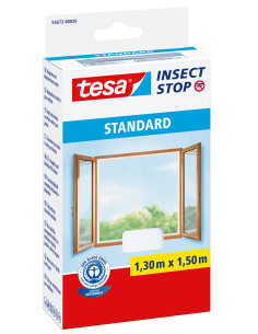 MOSQUITERA VENTANAS BLANCA 1,3X1,5 M 2